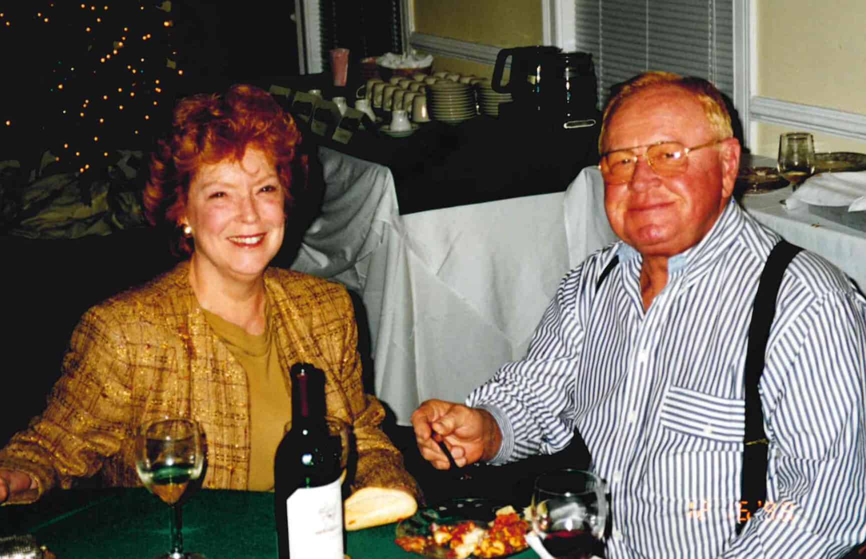 Mr. & Mrs. Garrett, Christmas Party 1998