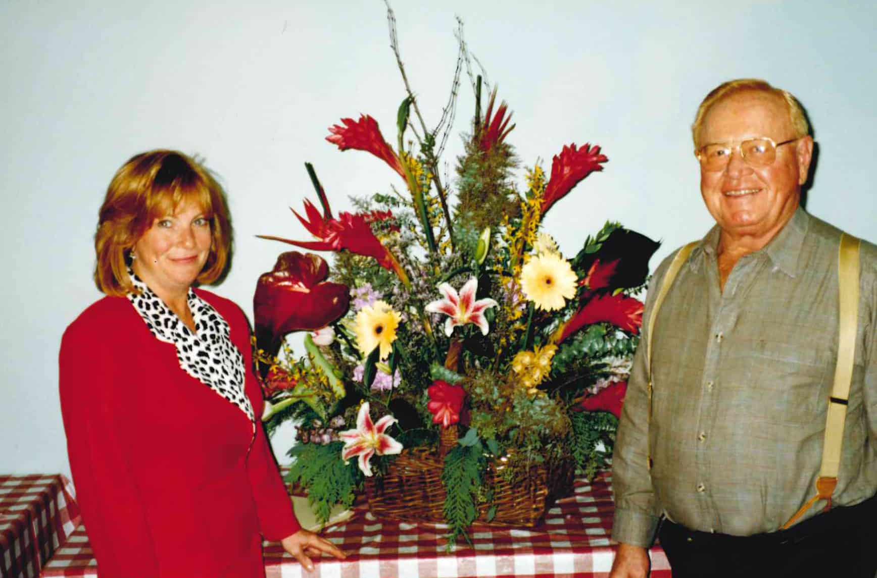 Mr. Garrett and Daughter Maggie, 1998